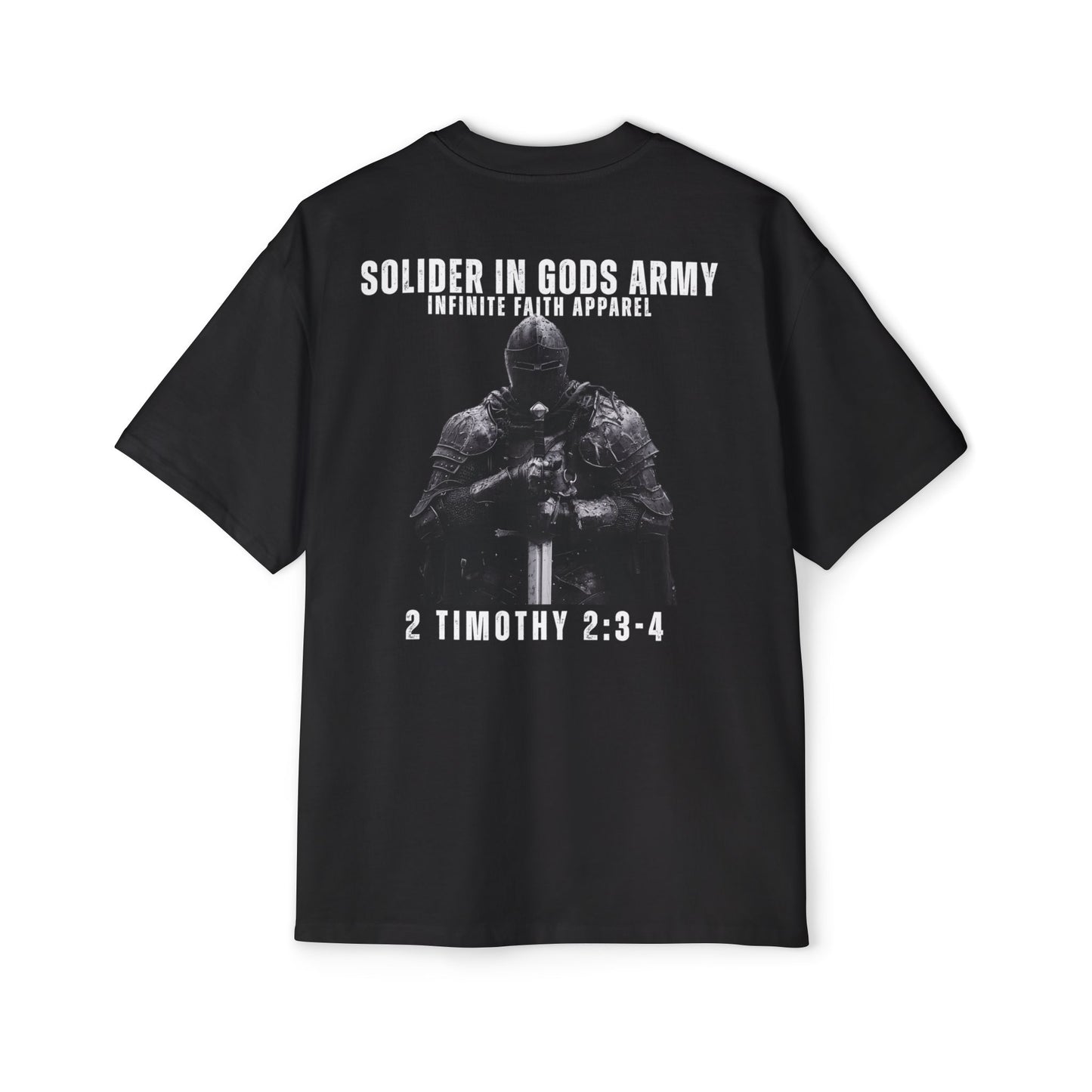 Soldier in God's Army Oversized Tee