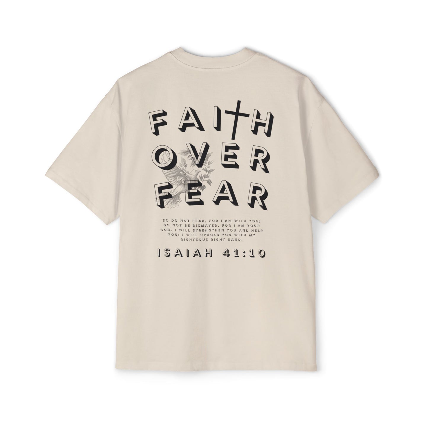 Faith Over Fear Oversized Tee