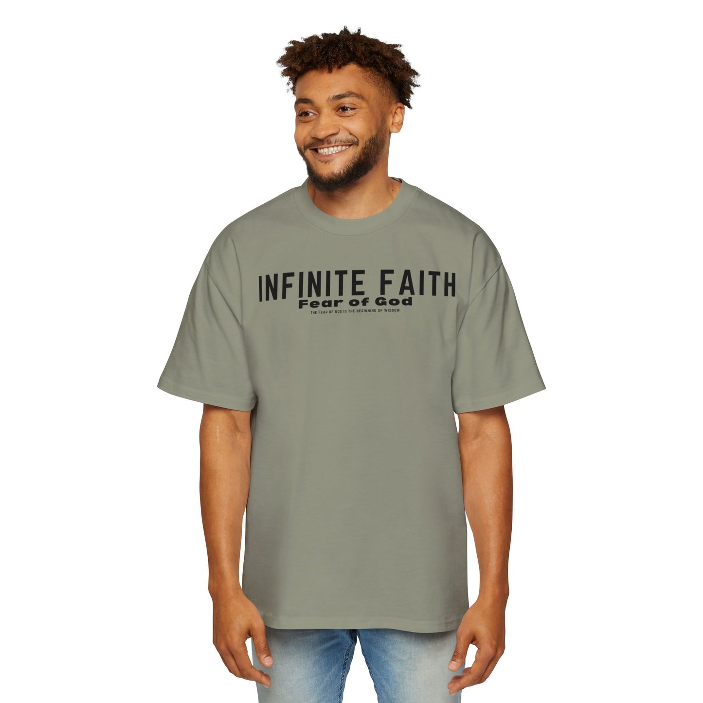 Infinite Faith "Fear Of God" Oversized Tee