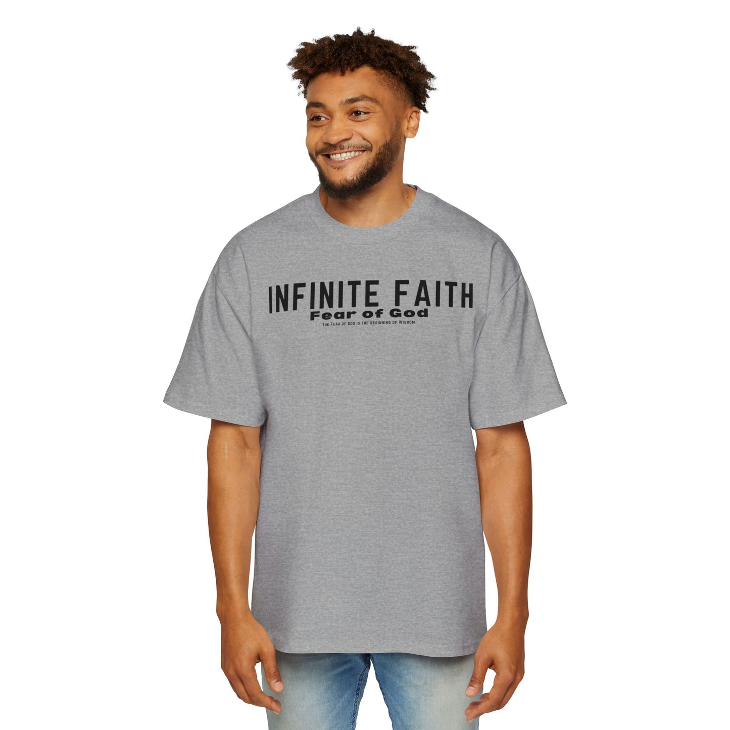 Infinite Faith "Fear Of God" Oversized Tee