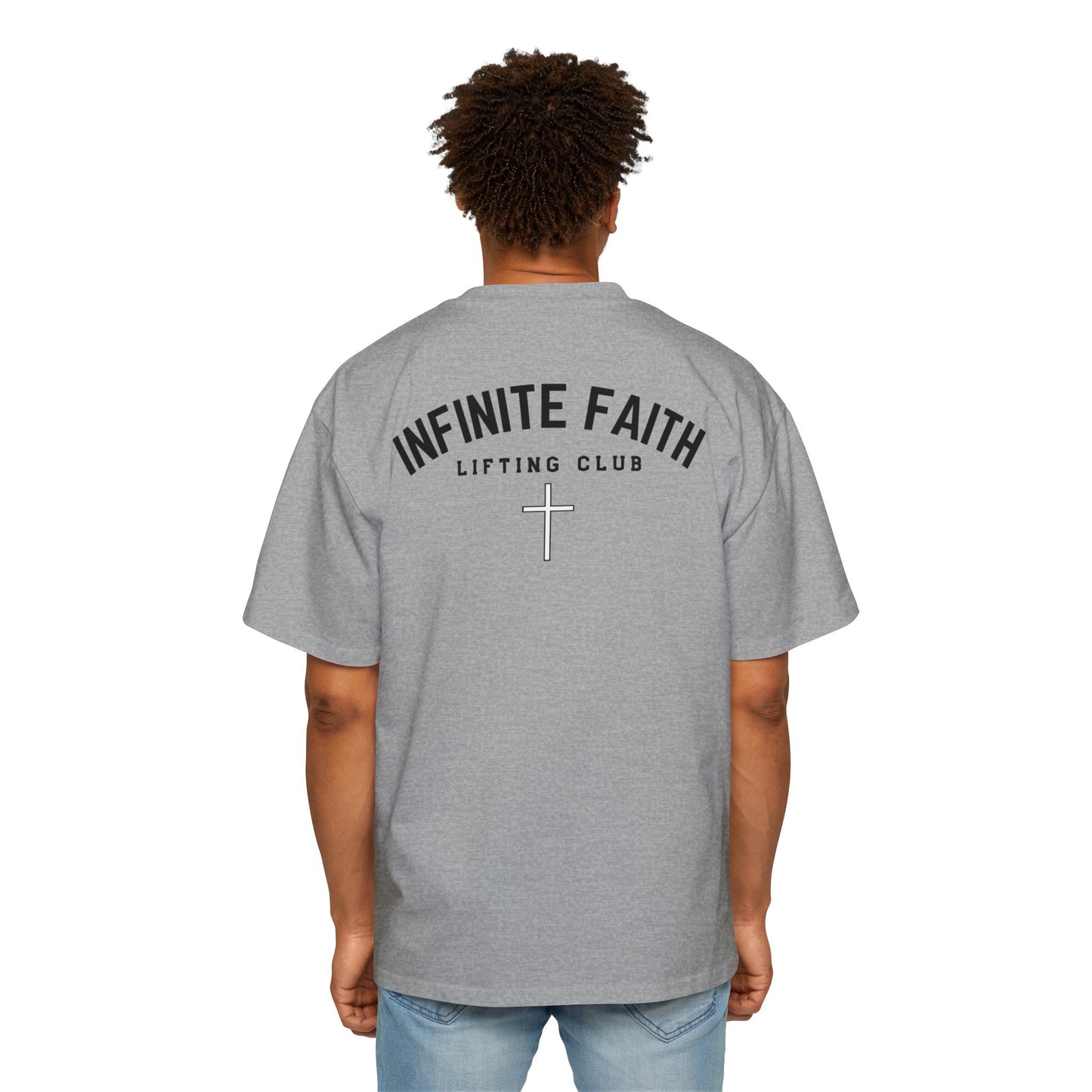 Infinite Faith Lifting Club Oversized Tee