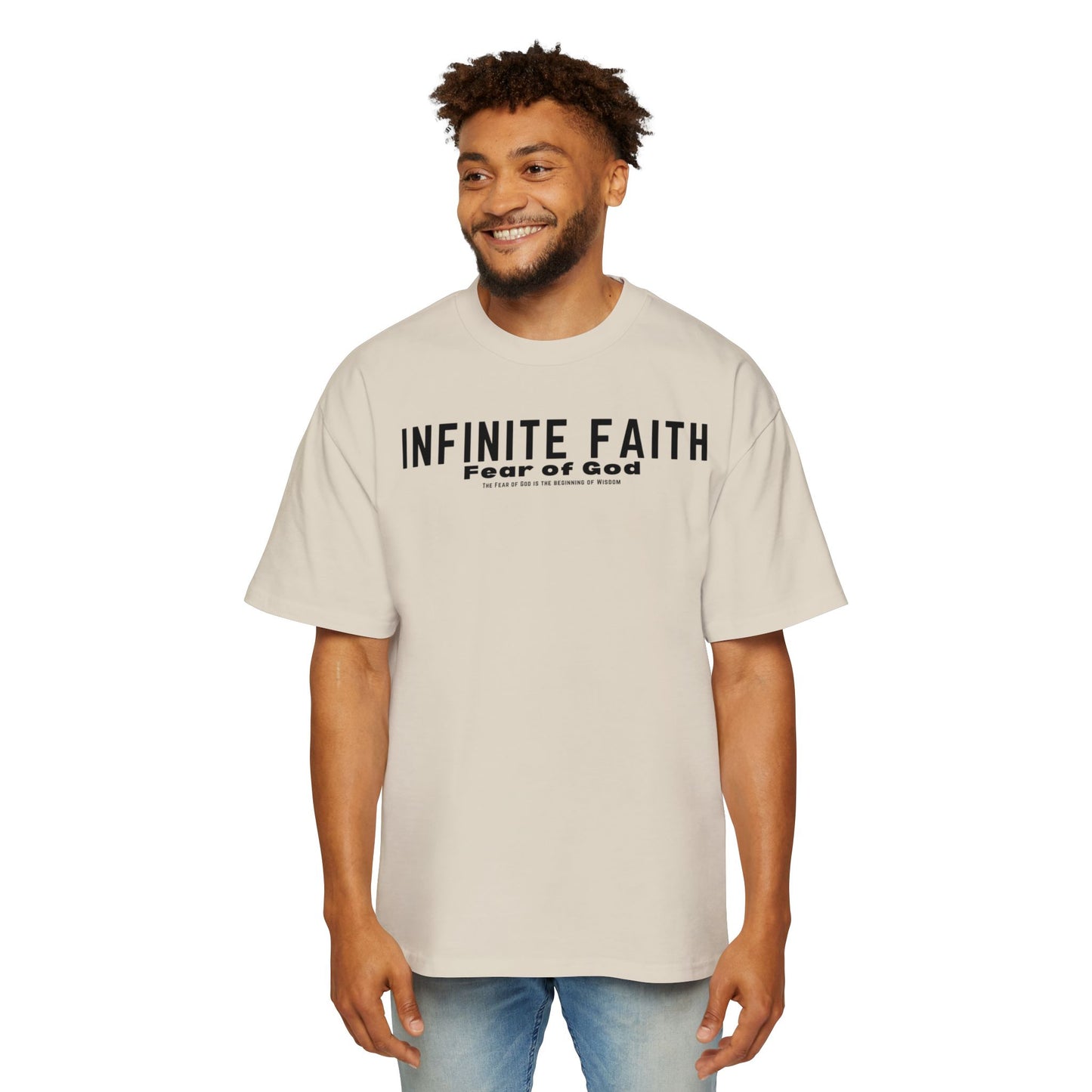 Infinite Faith "Fear Of God" Oversized Tee