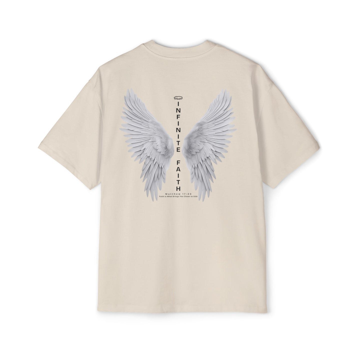 Angelic Infinite Faith Oversized Tee