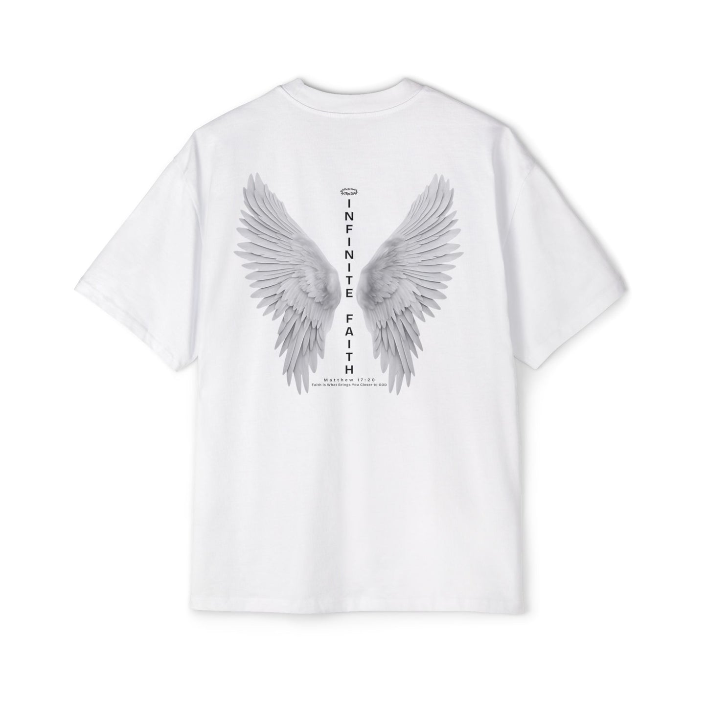 Angelic Infinite Faith Oversized Tee