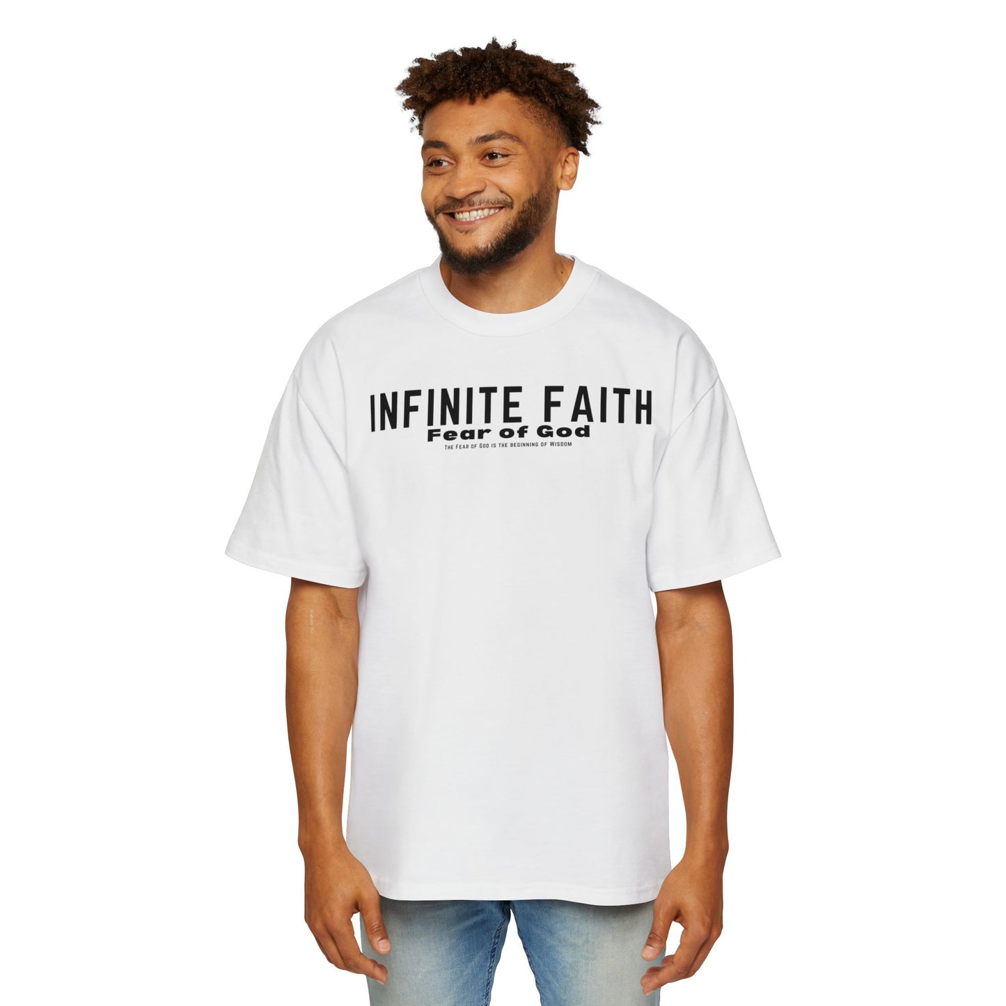 Infinite Faith "Fear Of God" Oversized Tee