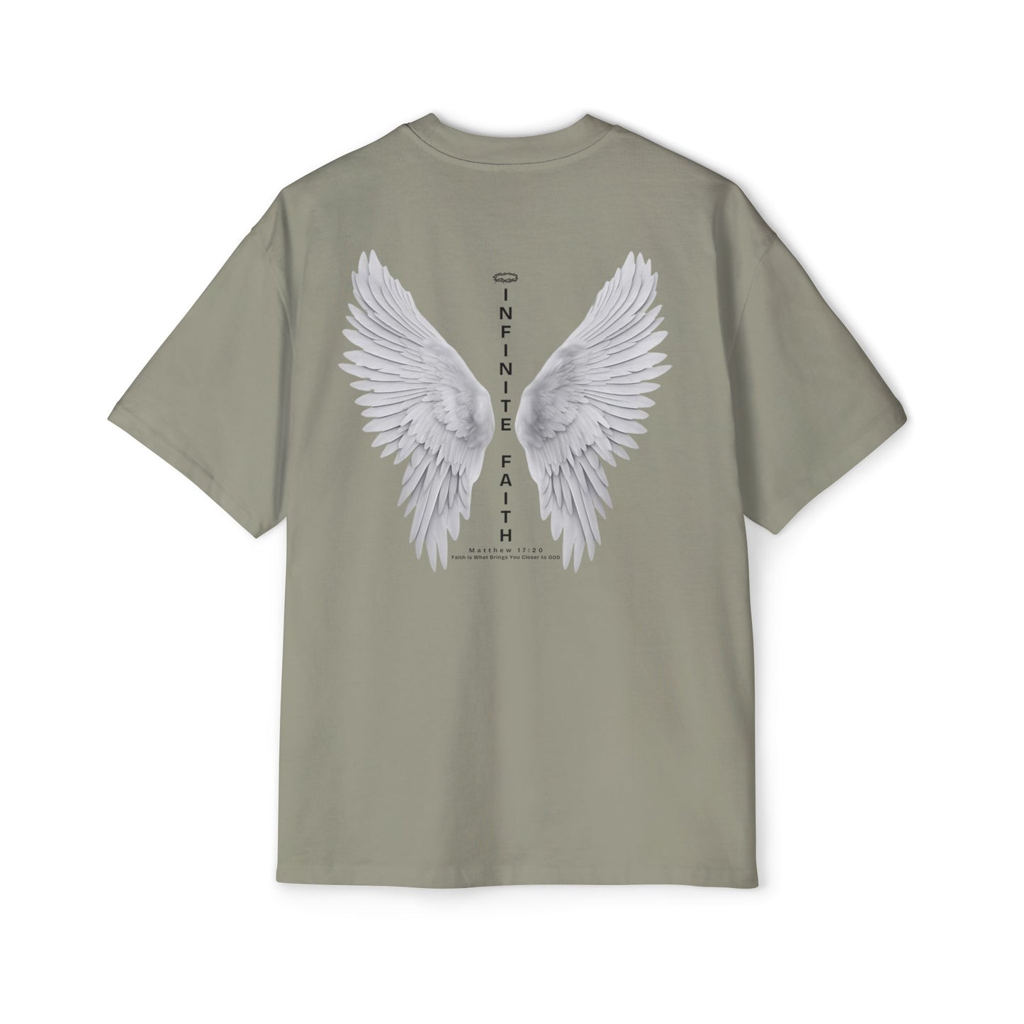 Angelic Infinite Faith Oversized Tee