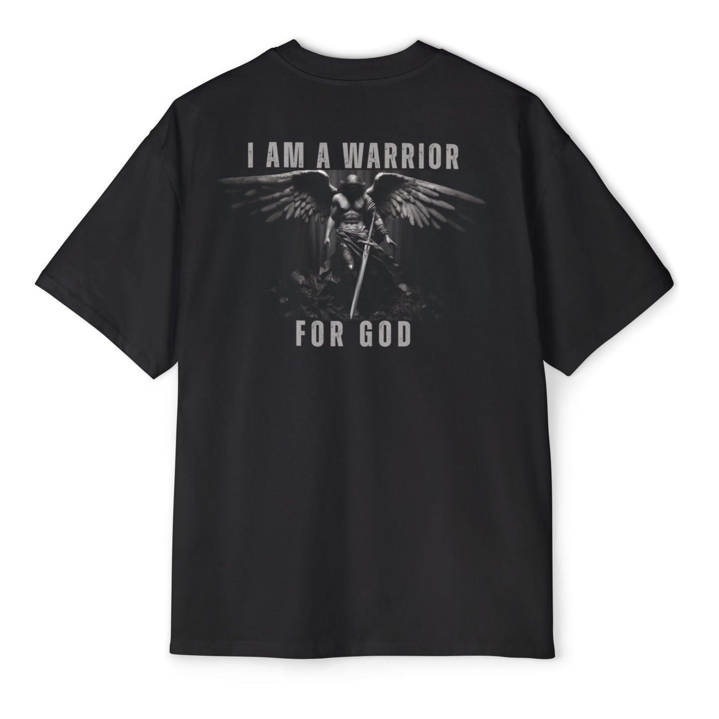 "I Am A Warrior For God" Oversized Tee