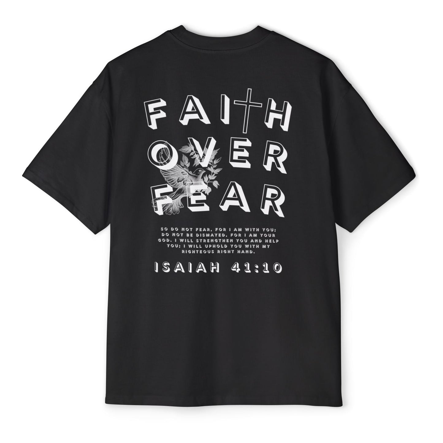 Faith Over Fear Oversized Tee