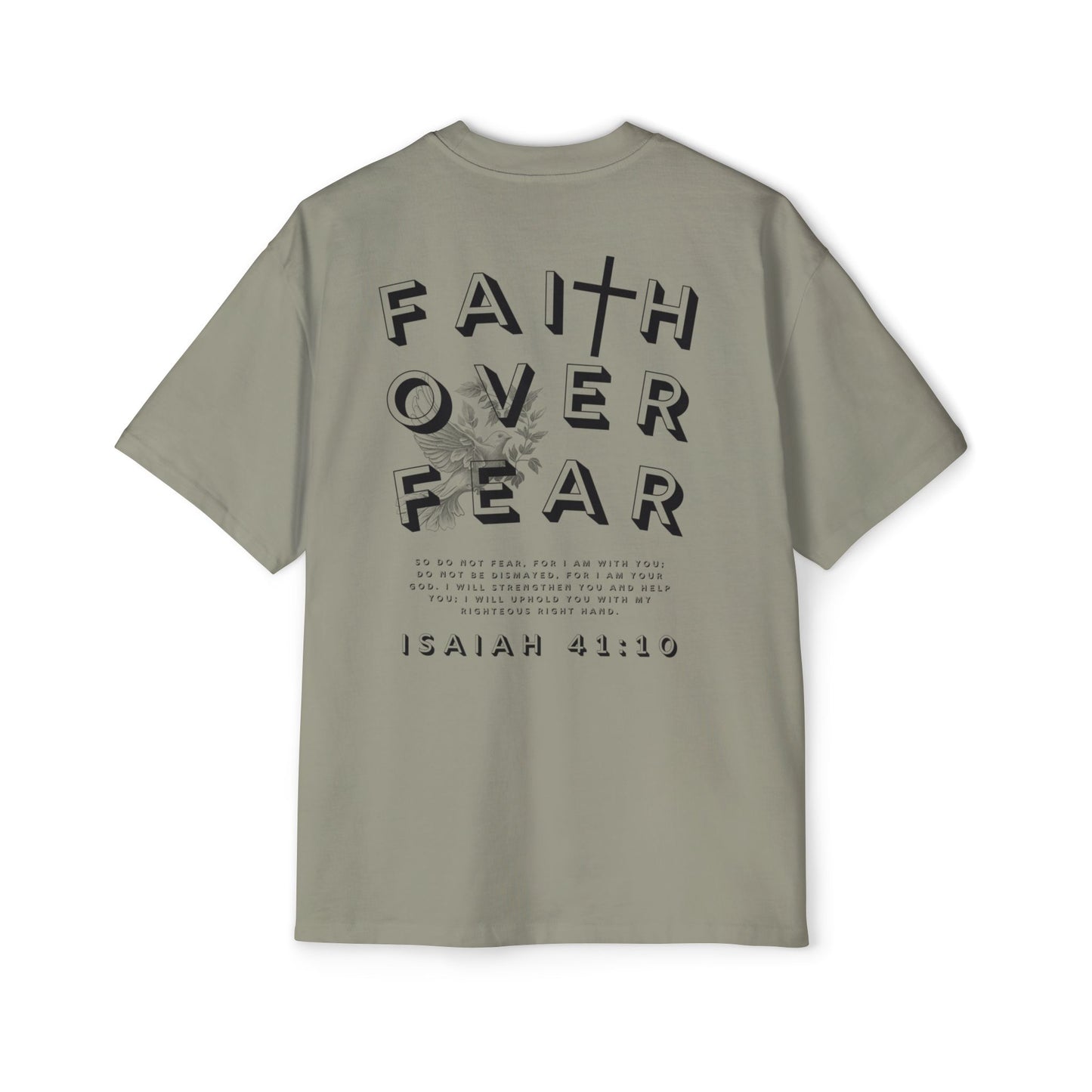 Faith Over Fear Oversized Tee