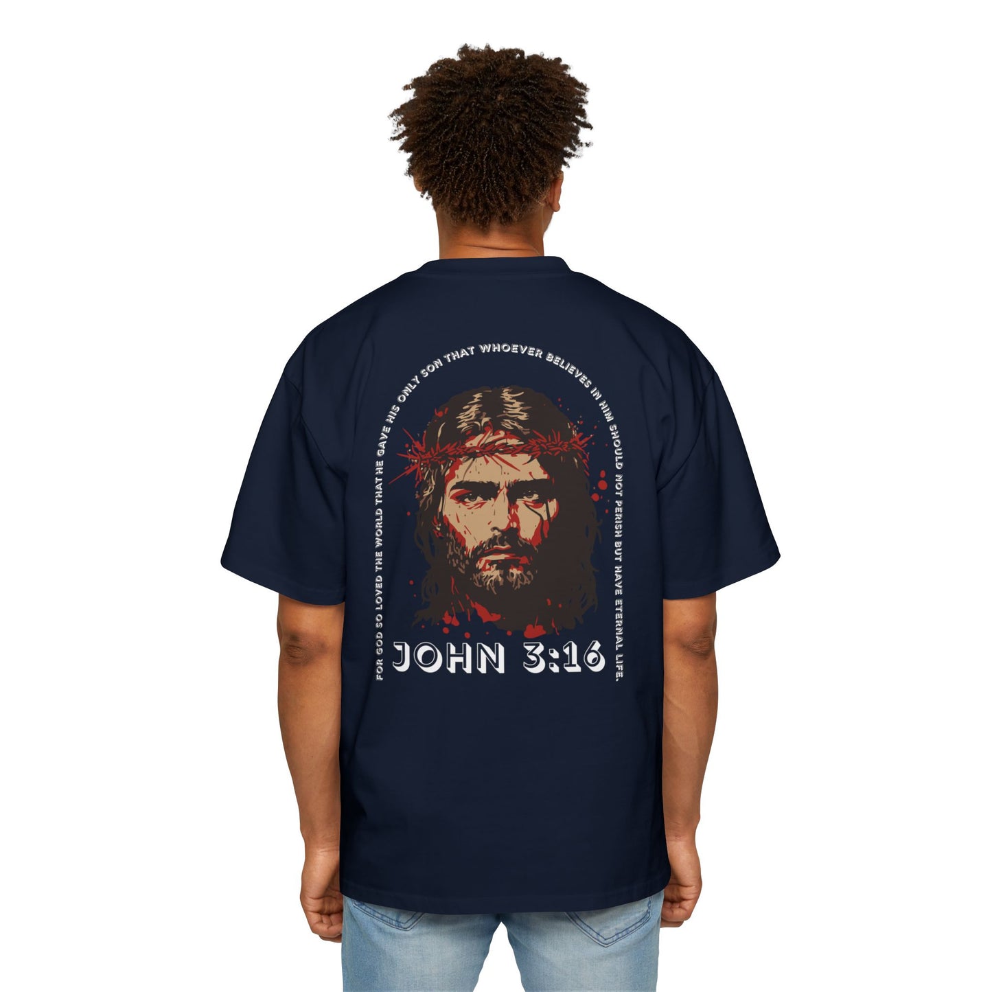 John 3:16 Oversized Tee