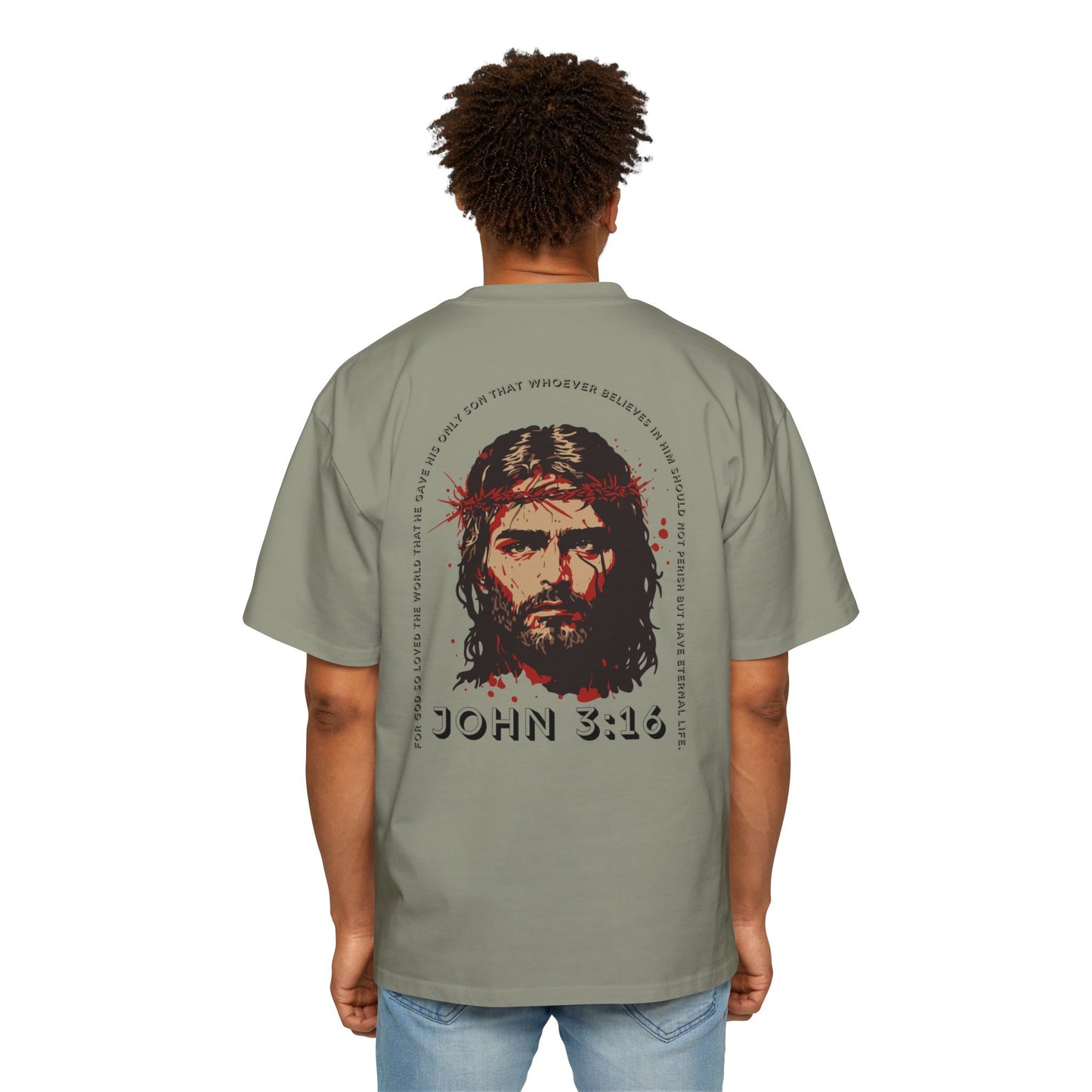 John 3:16 Oversized Tee