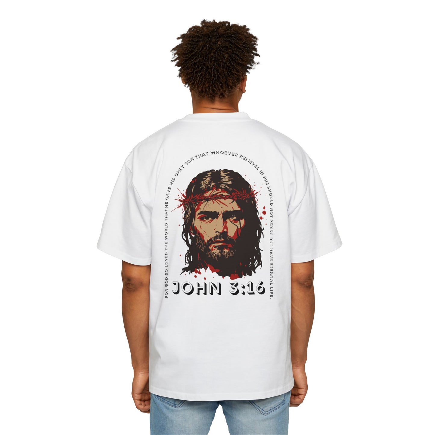 John 3:16 Oversized Tee