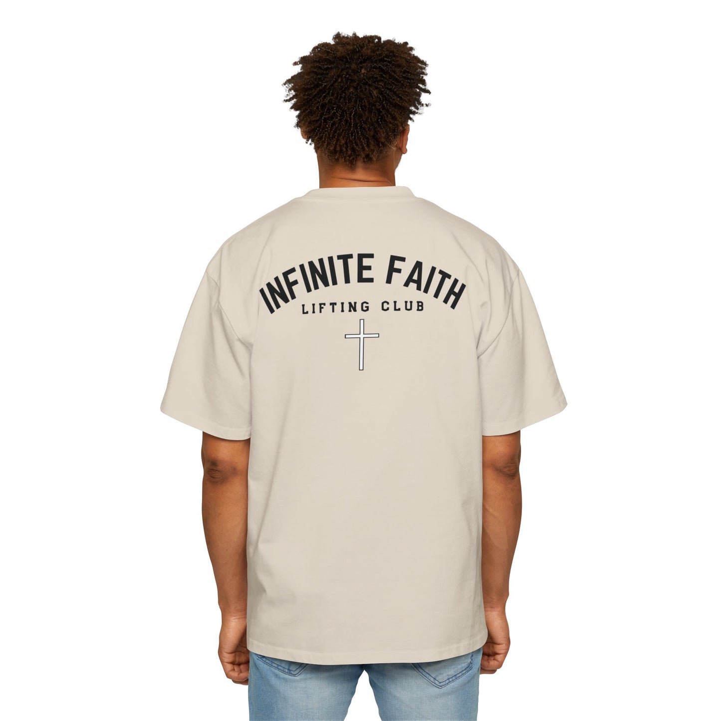 Infinite Faith Lifting Club Oversized Tee