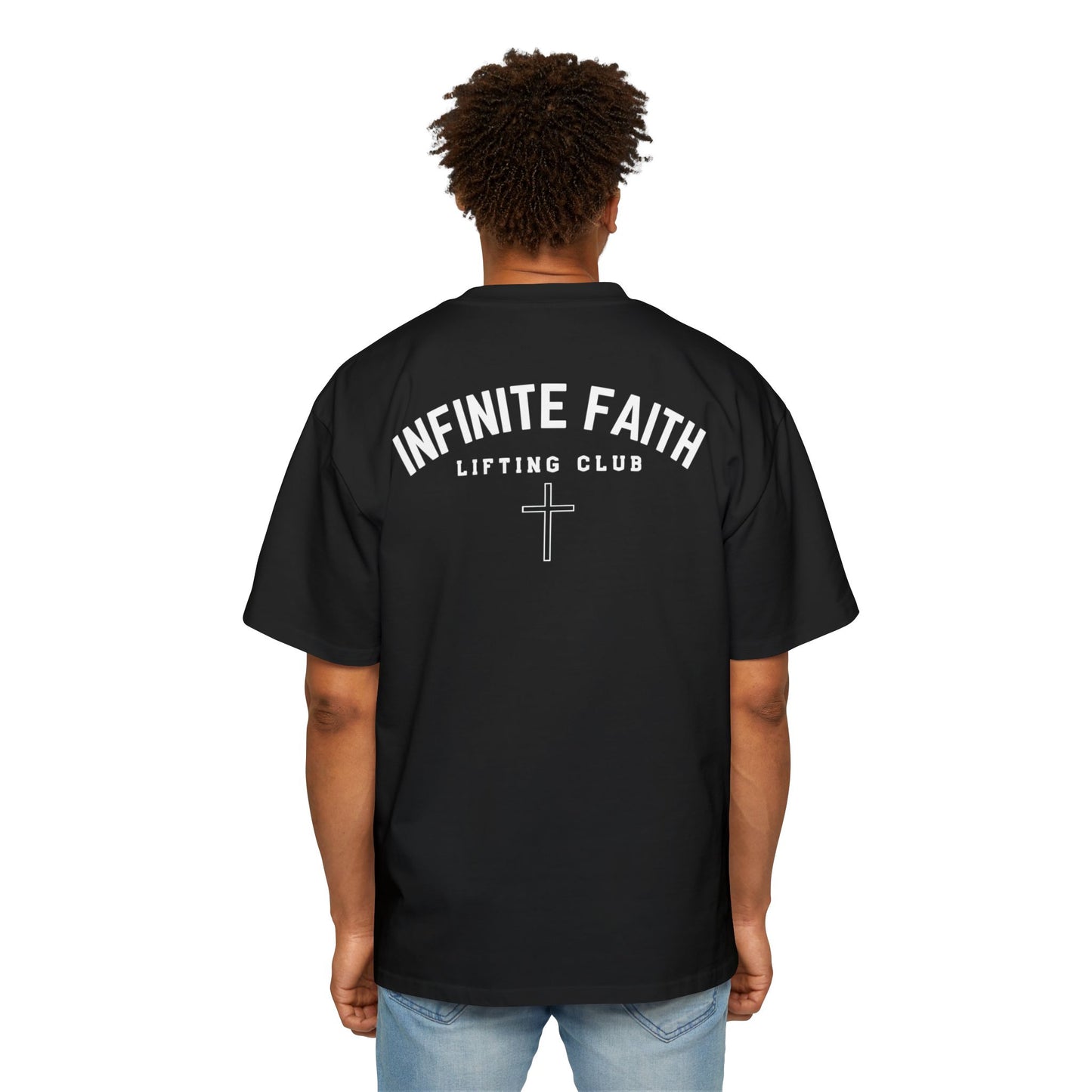 Infinite Faith Lifting Club Oversized Tee