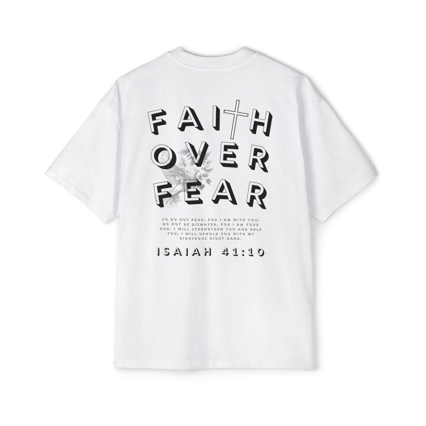 Faith Over Fear Oversized Tee