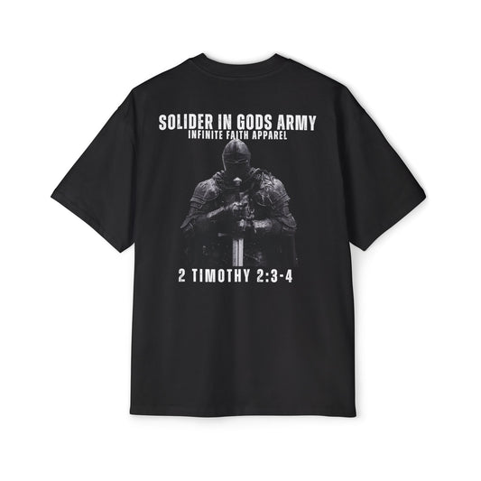 Soldier in God's Army Oversized Tee
