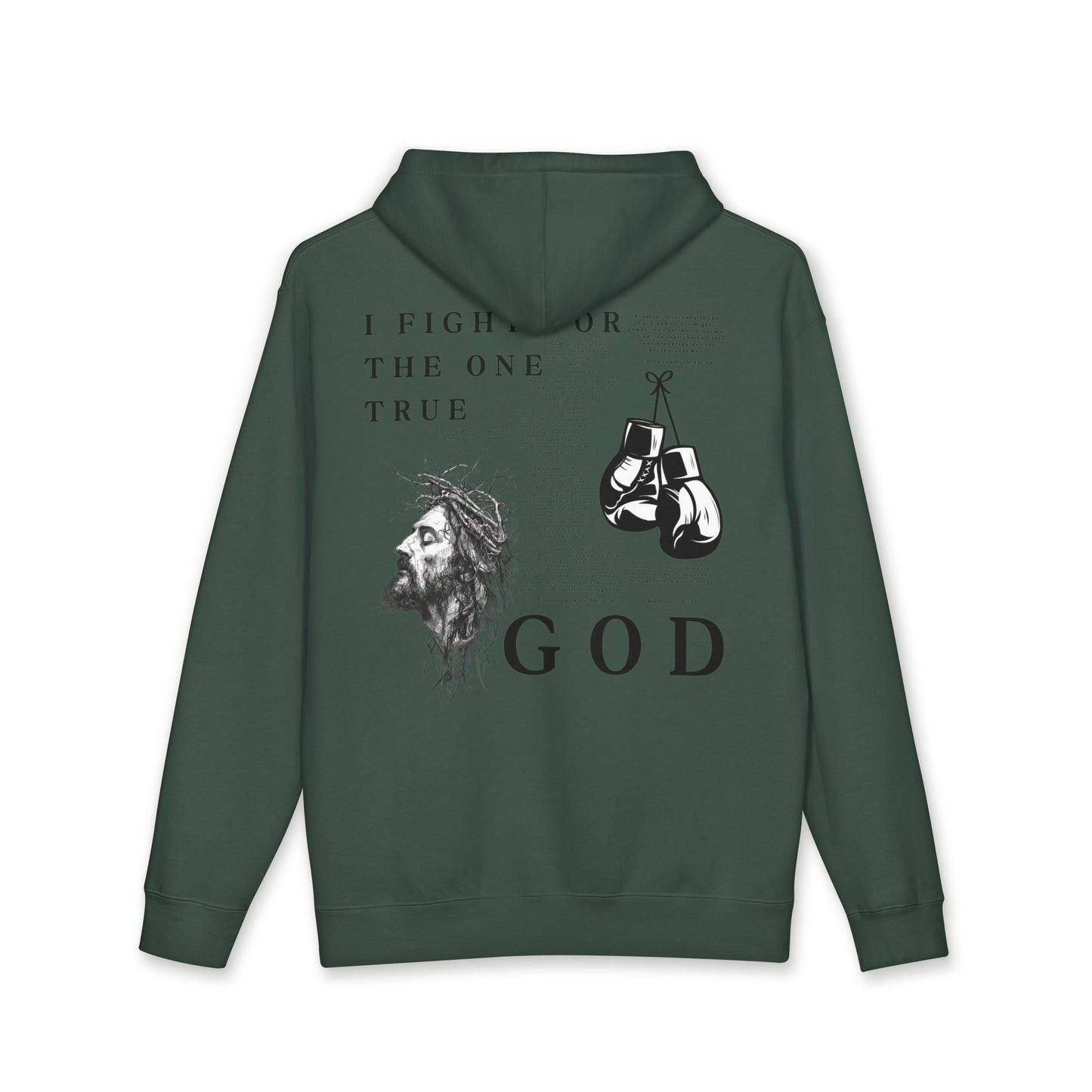 I Fight For God Hoodie