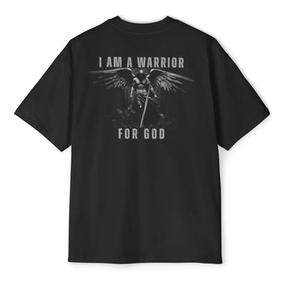 "I Am A Warrior For God" Oversized Tee