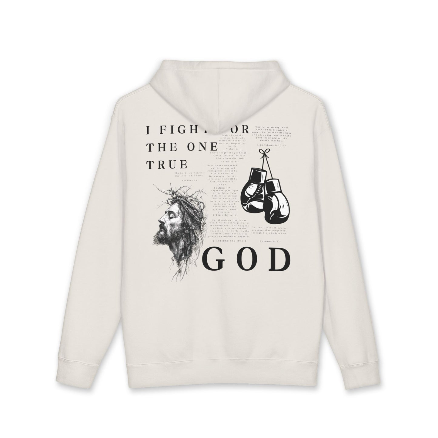 I Fight For God Hoodie