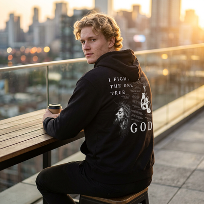 I Fight For God Hoodie