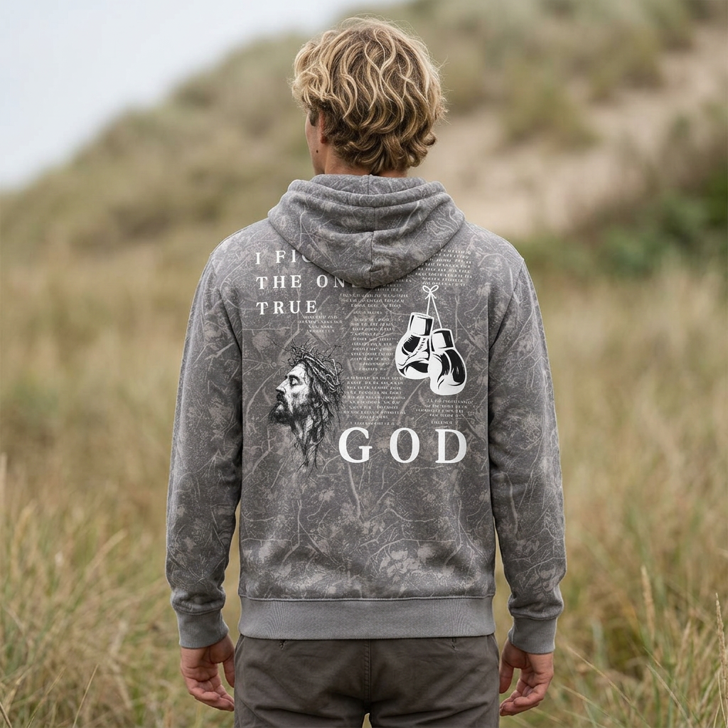 I Fight For God Hoodie
