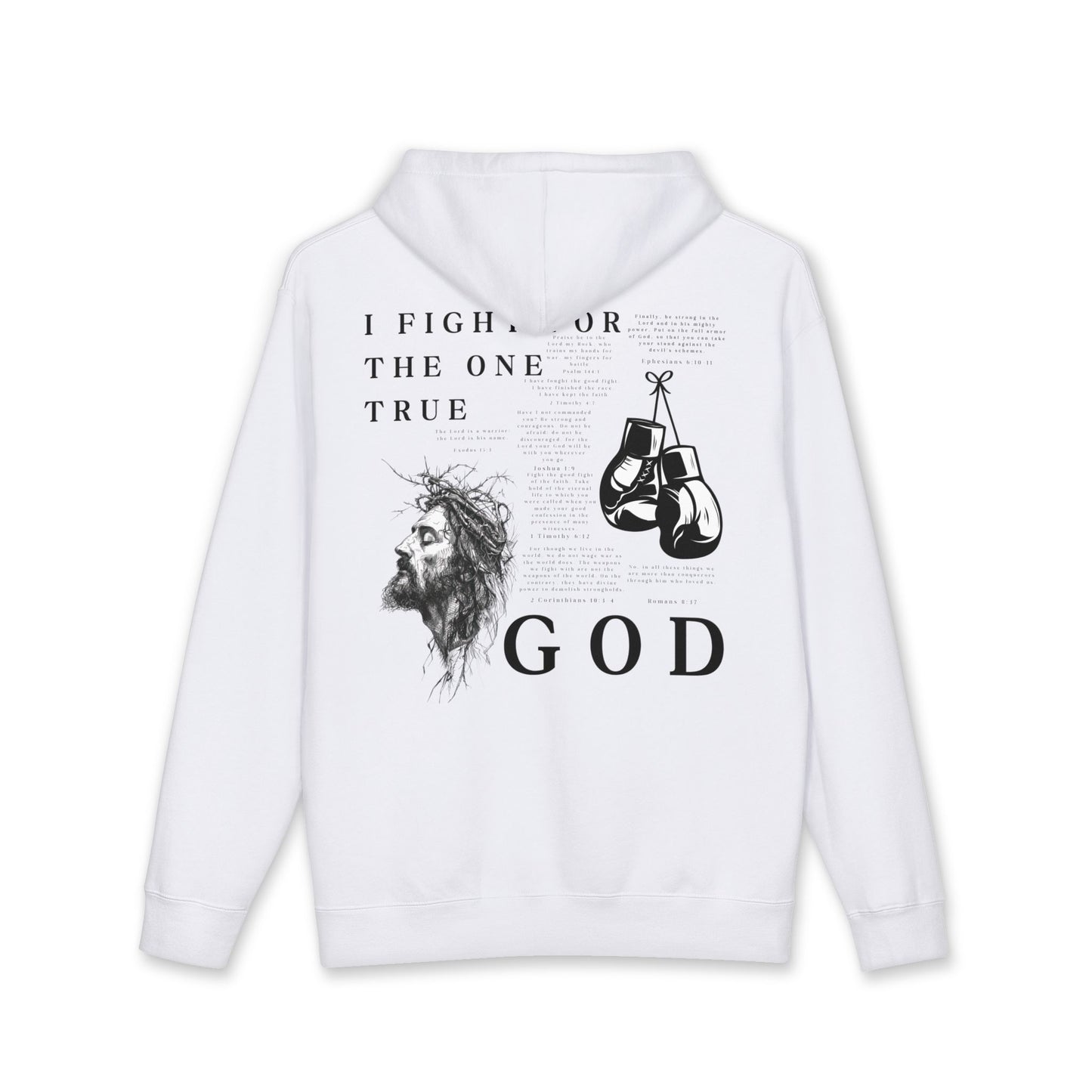 I Fight For God Hoodie