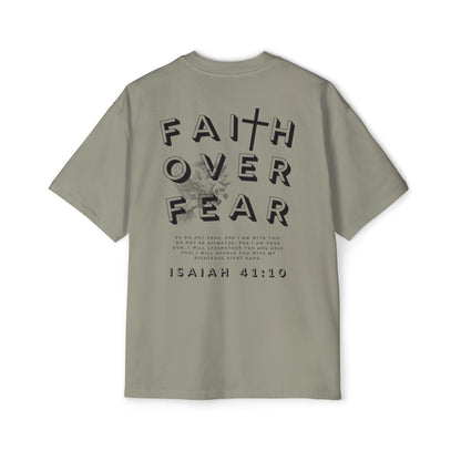 Faith Over Fear Oversized Tee