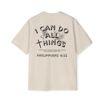 I Can Do All Things 'Philippians 4:13' Oversized Tee