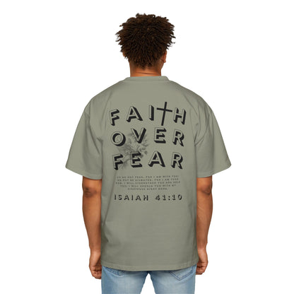 Faith Over Fear Oversized Tee