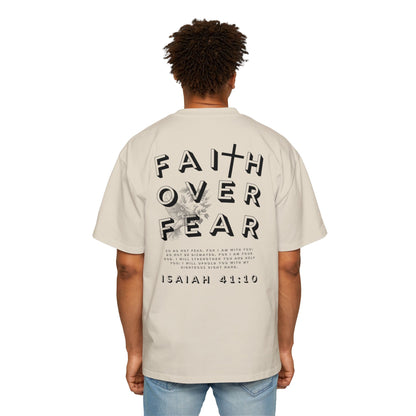 Faith Over Fear Oversized Tee