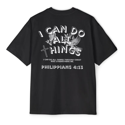 I Can Do All Things 'Philippians 4:13' Oversized Tee