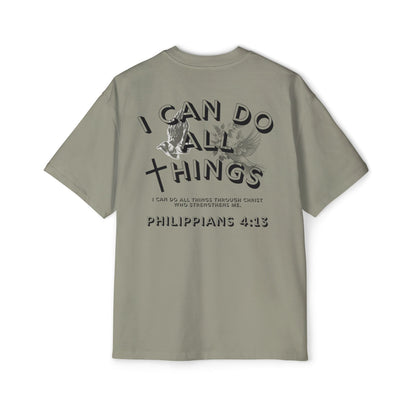 I Can Do All Things 'Philippians 4:13' Oversized Tee