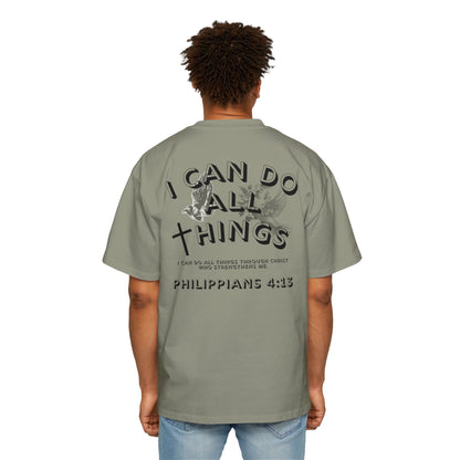 I Can Do All Things 'Philippians 4:13' Oversized Tee